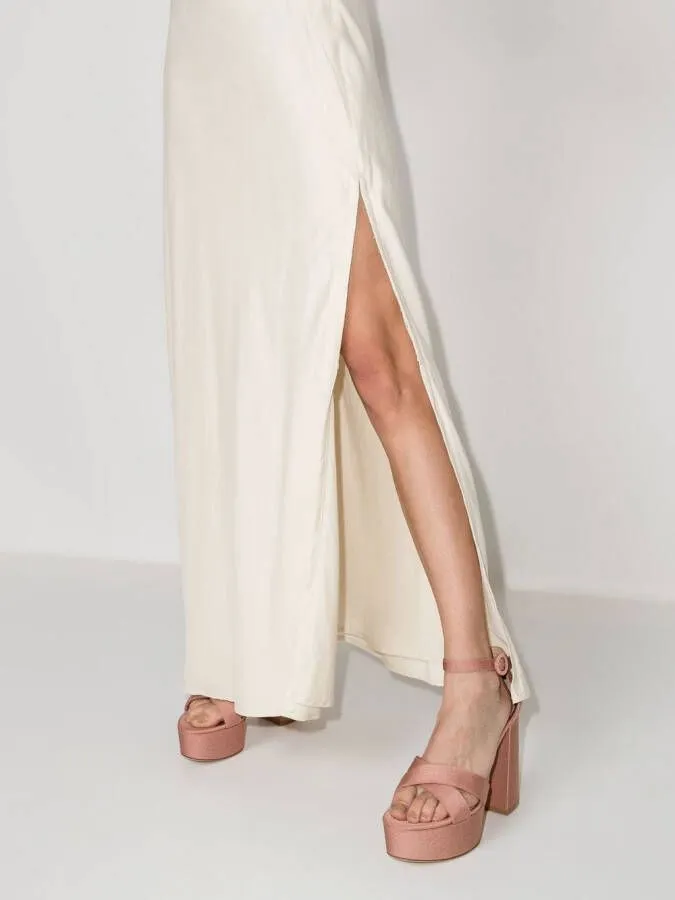 Gianvito Rossi Sheridan 120mm platform sandals Neutrals