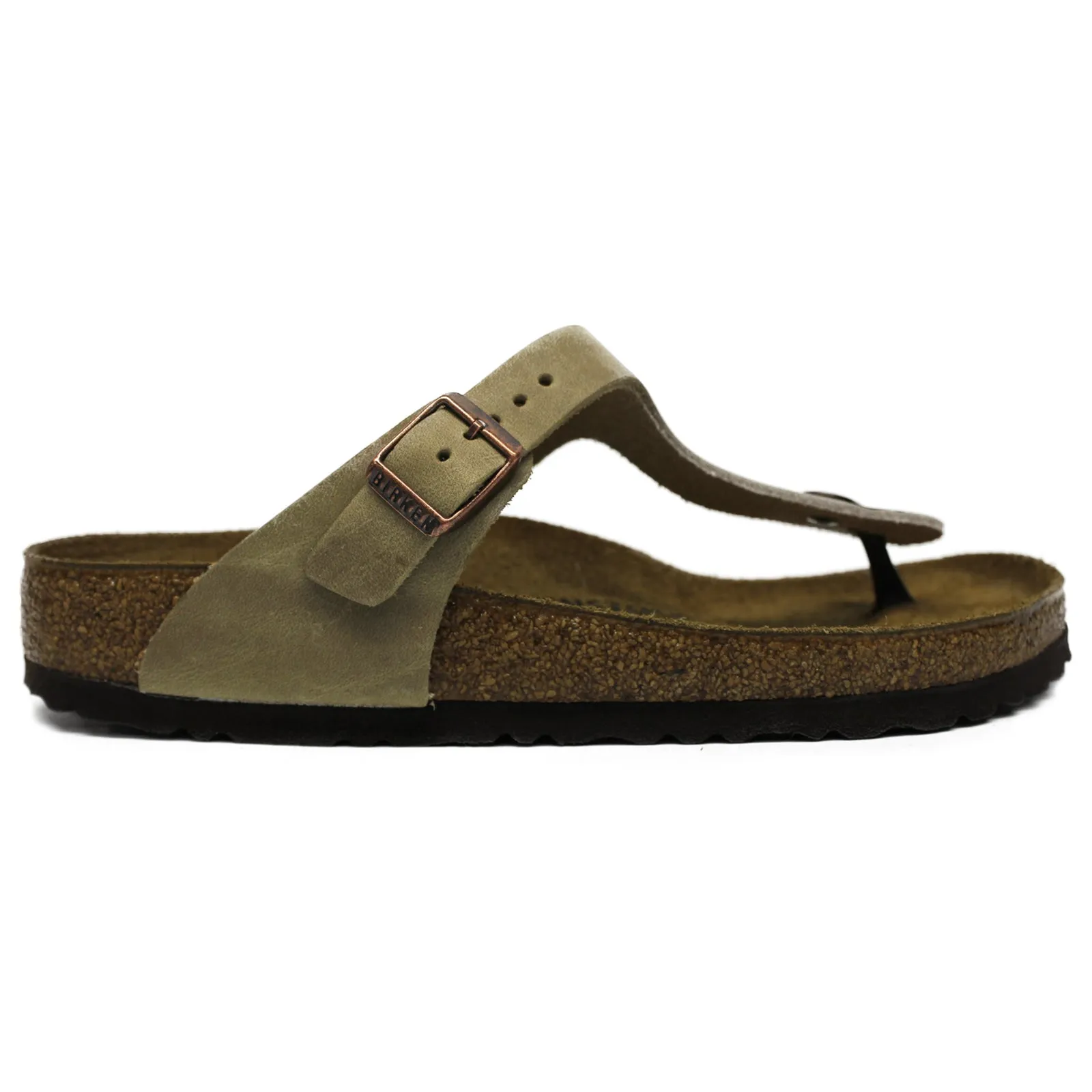 Gizeh Oiled Nubuck Leather Unisex Sandals