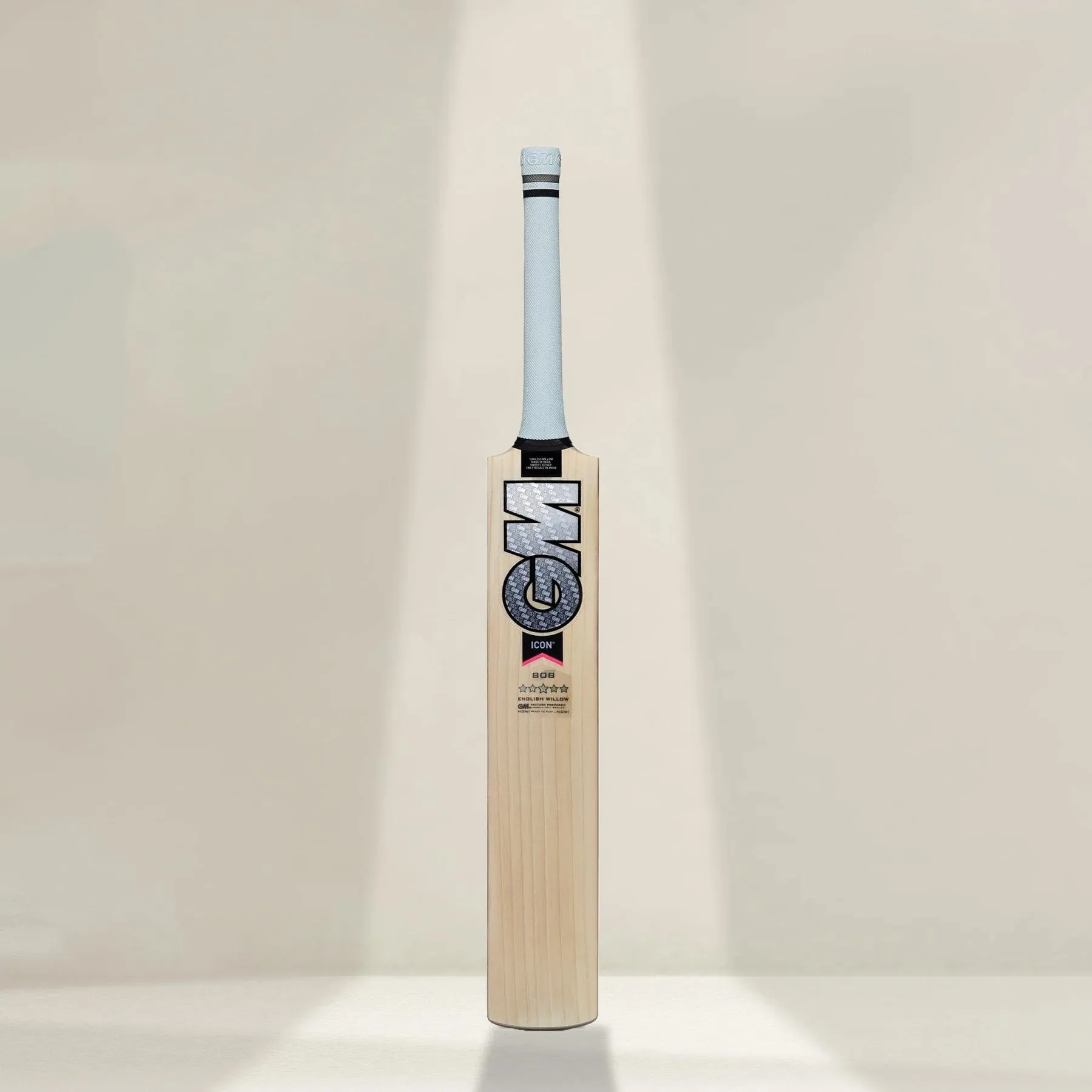 GM Icon 808 English Willow Cricket Bat - SH