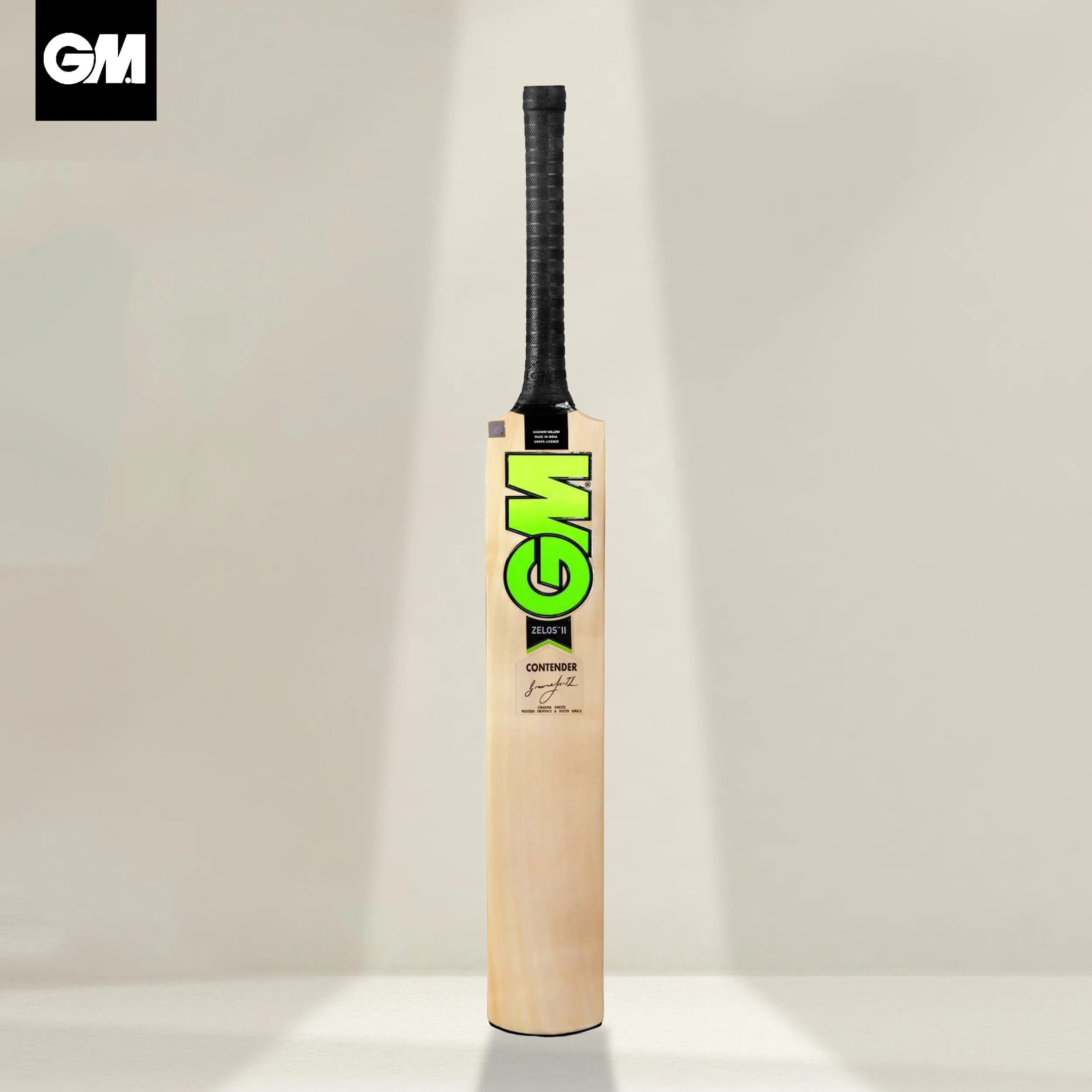 GM Zelos II Contender Kashmir Willow Cricket Bat -SH