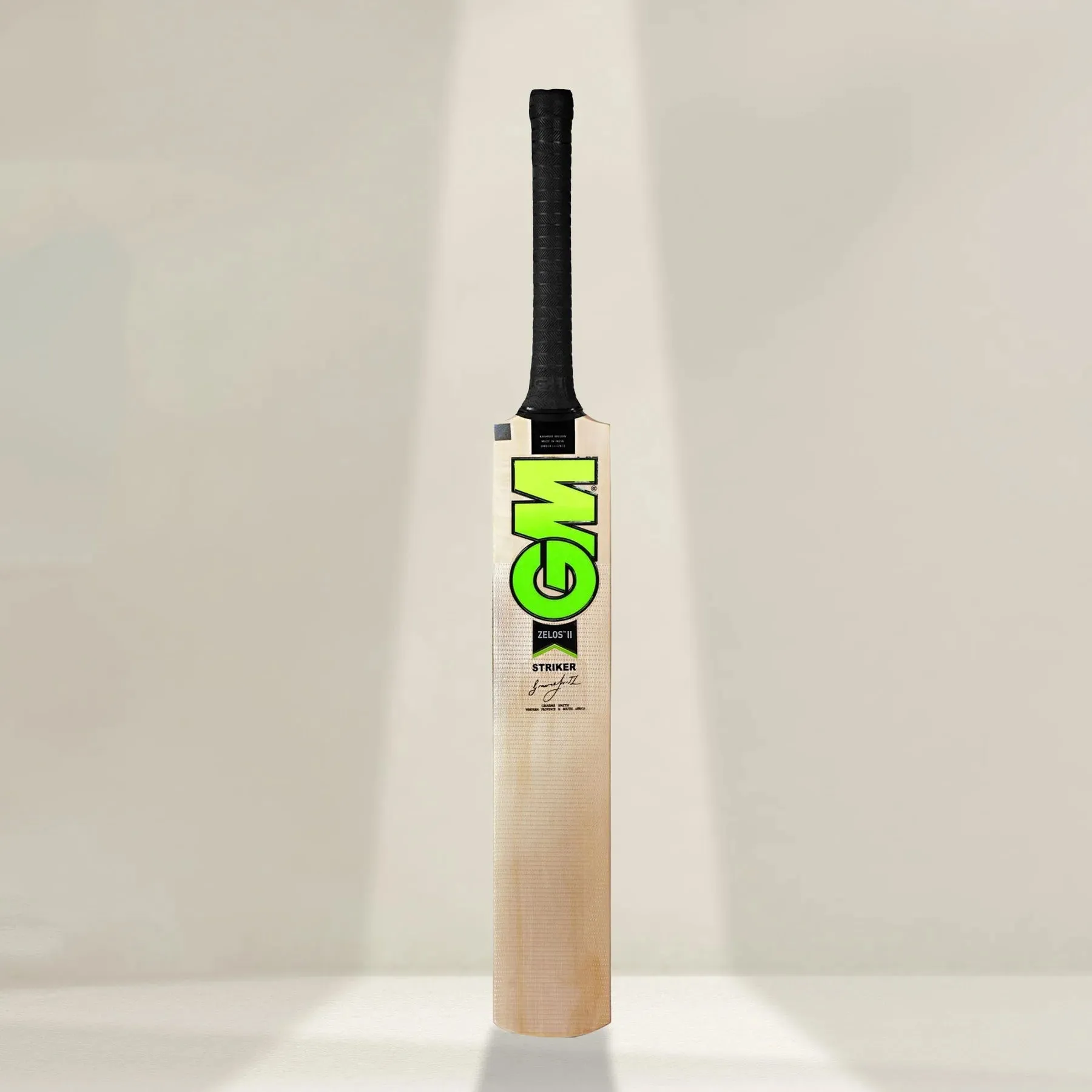 GM Zelos II Striker Kashmir Willow Cricket Bat -SH