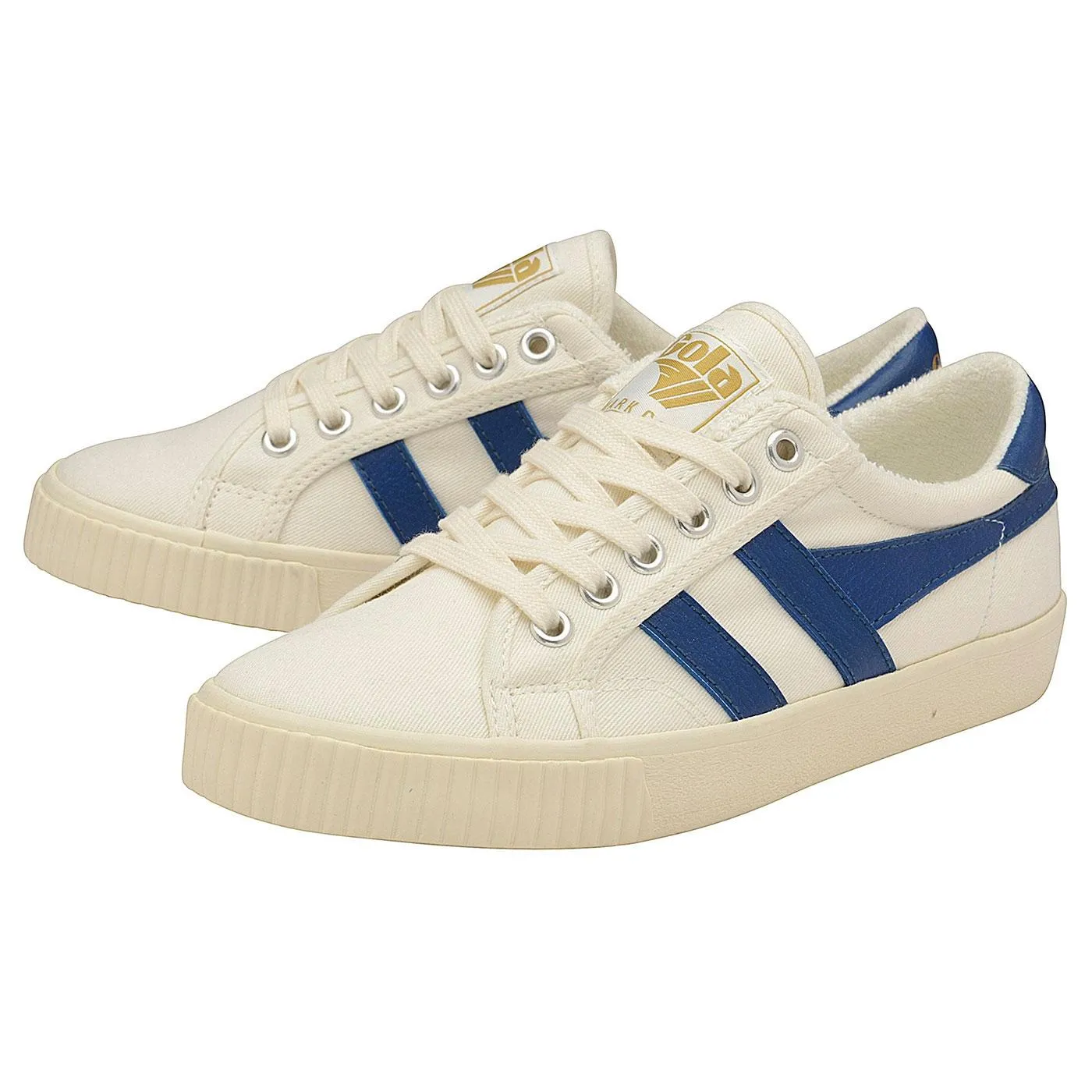 GOLA Mark Cox Womens Retro Tennis Trainers (OW/VB)