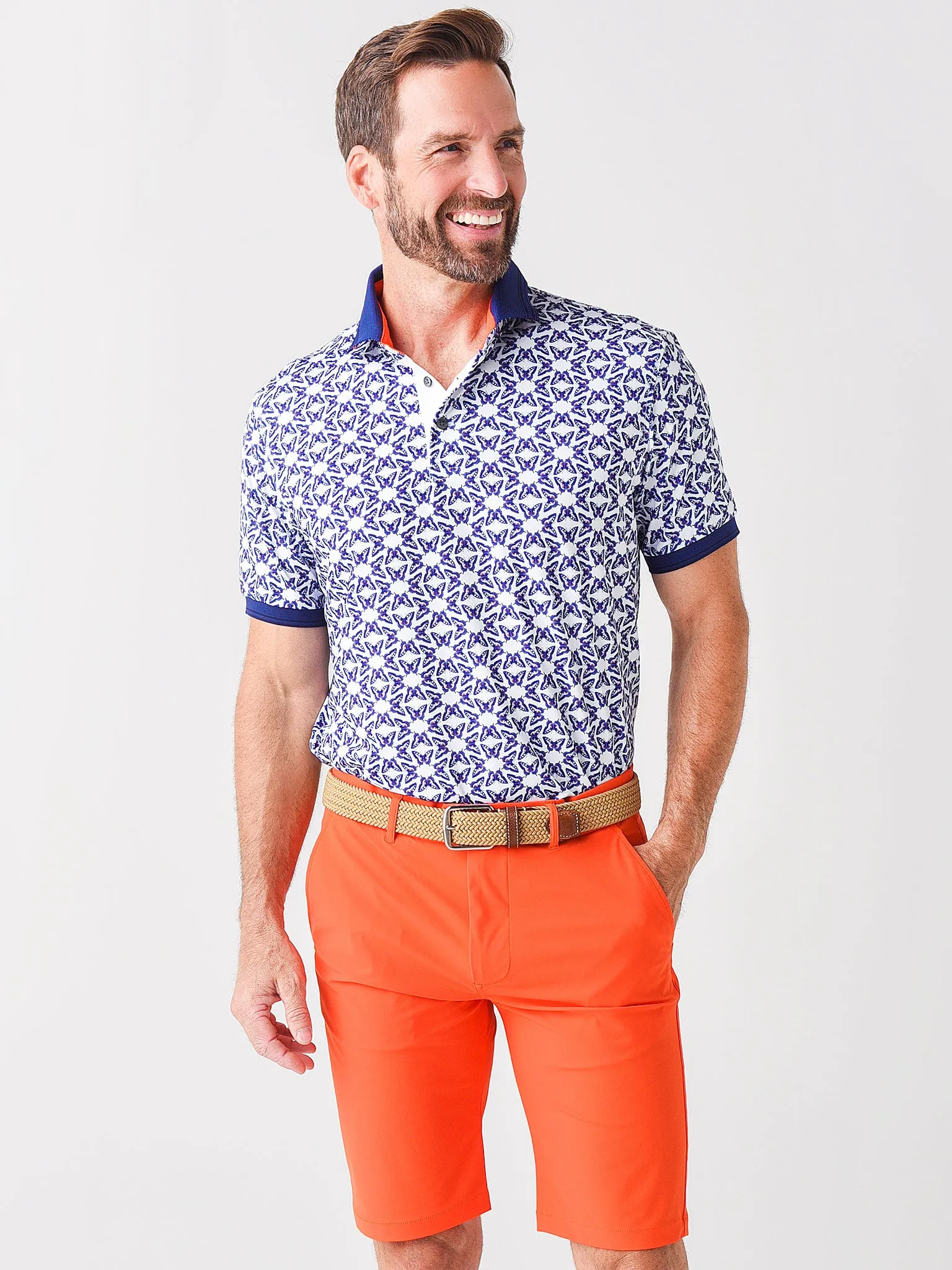     GREYSON  Men's Butterfly Diaries Polo    