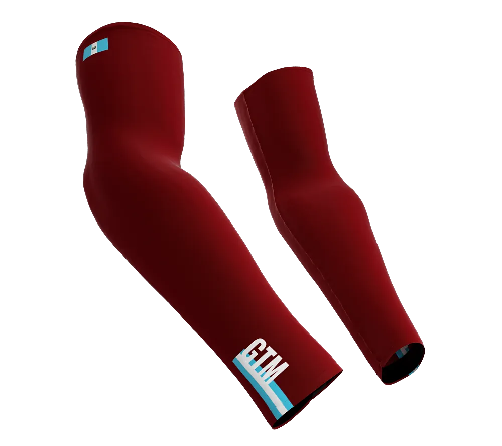 Guatemala Code Compression Arm Sleeves - Walking - Cycling - Running - Golf - Baseball - Basketball