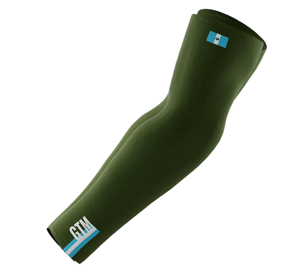 Guatemala Code Compression Arm Sleeves - Walking - Cycling - Running - Golf - Baseball - Basketball