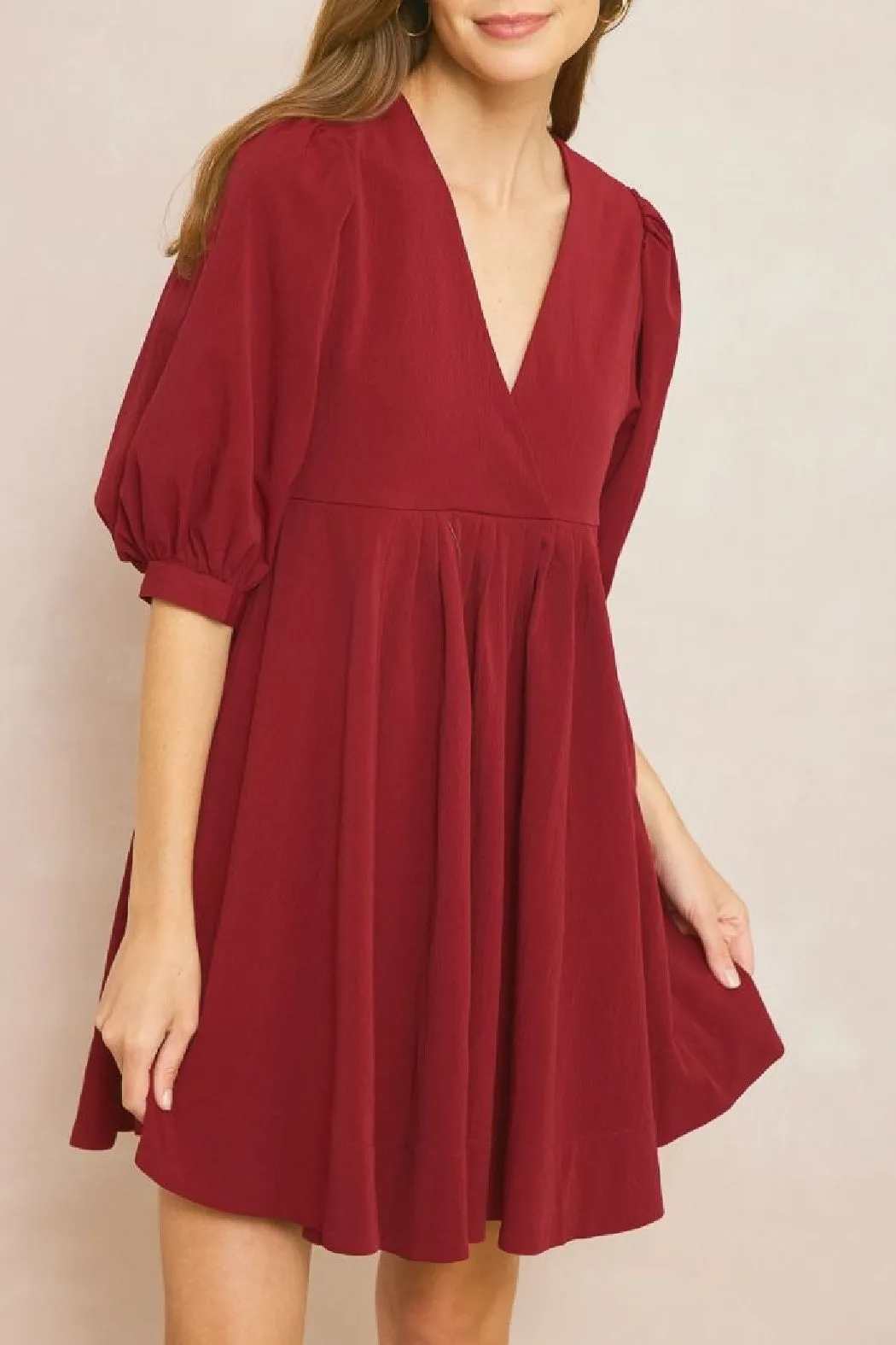 Halfsleeve Babydoll Dress
