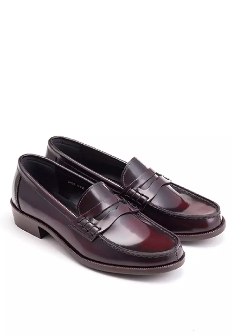 HARUTA Color Loafer-230-BROWN