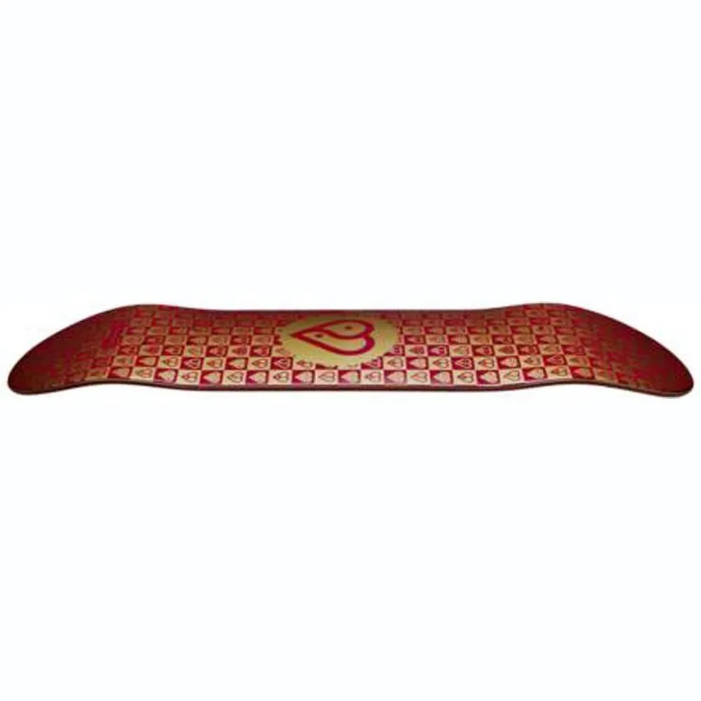 Heart Supply Chris Chann Trinity Gold Foil With Raised Ink Skateboard Deck 8