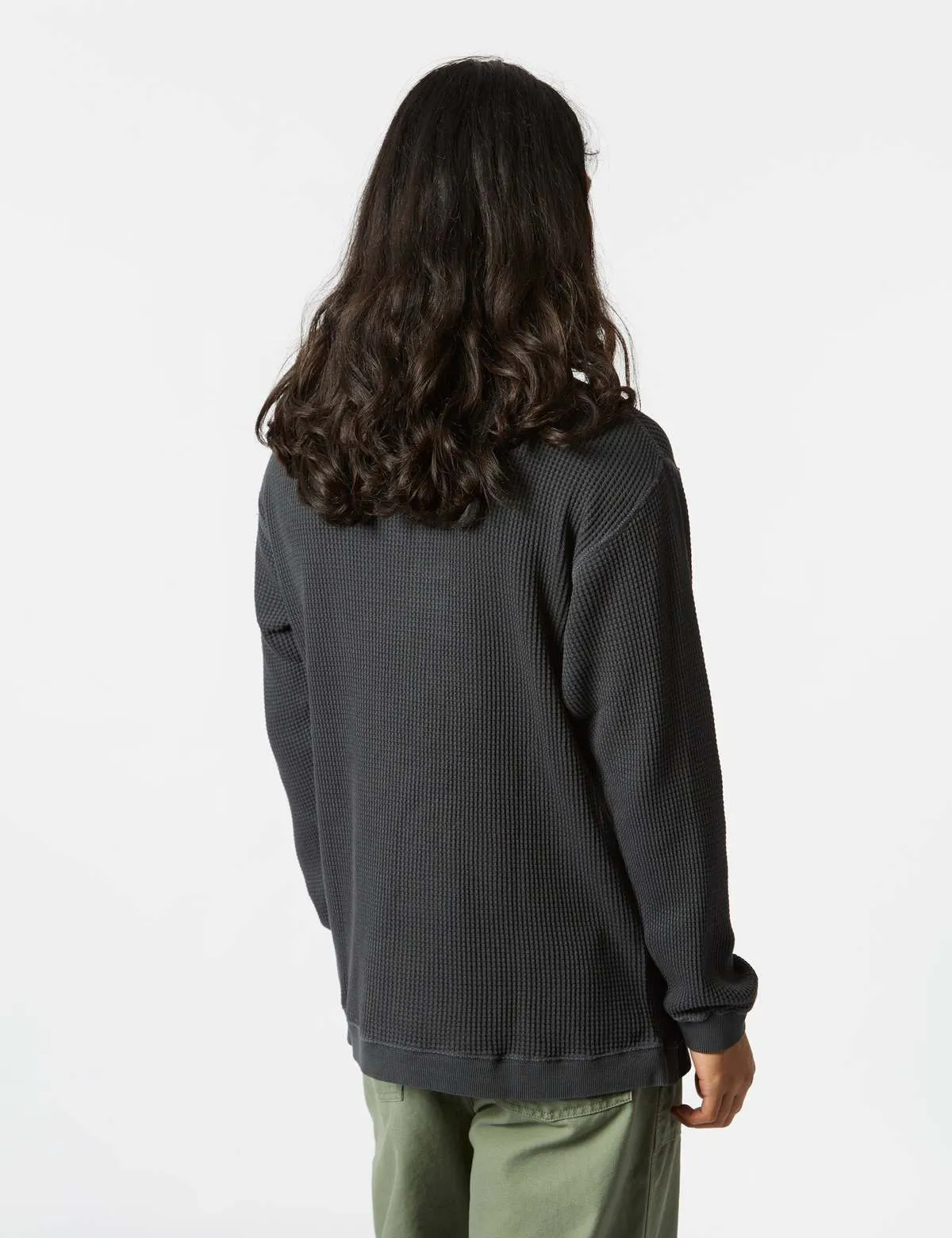 Heavy Snug Thermal Sweat - Black