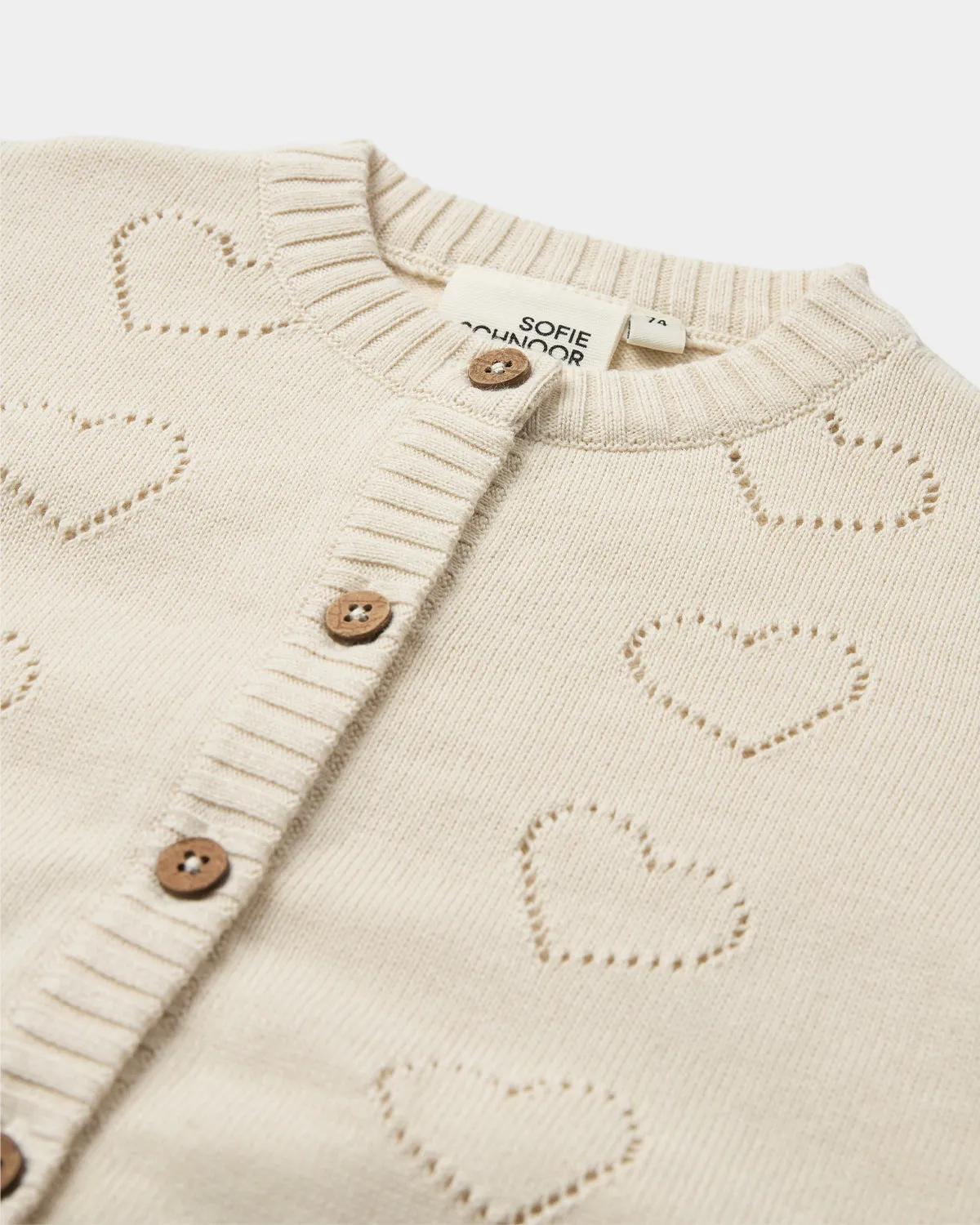 HENNYSB CARDIGAN - Antique White