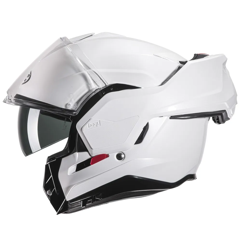 HJC I100 Plain Helmet - White