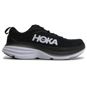 Hoka Mens Trainers Bondi 8 Lace-Up Low-Top Running Sneakers Textile - UK 7.5