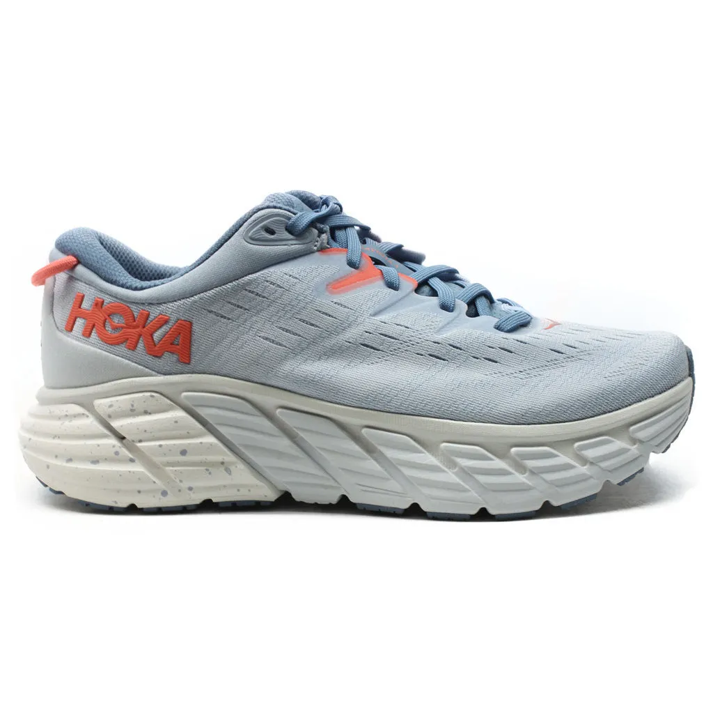 Hoka Womens Trainers Gaviota 4 Casual Lace-Up Low-Top Running Mesh - UK 8.5