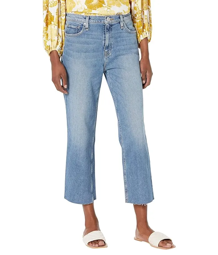 Hudson Jeans Remi High-Rise Straight Crop in Summer Song Women's