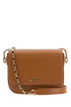 Isabel Marant Biscuit Leather Small Lizza Crossbody Bag