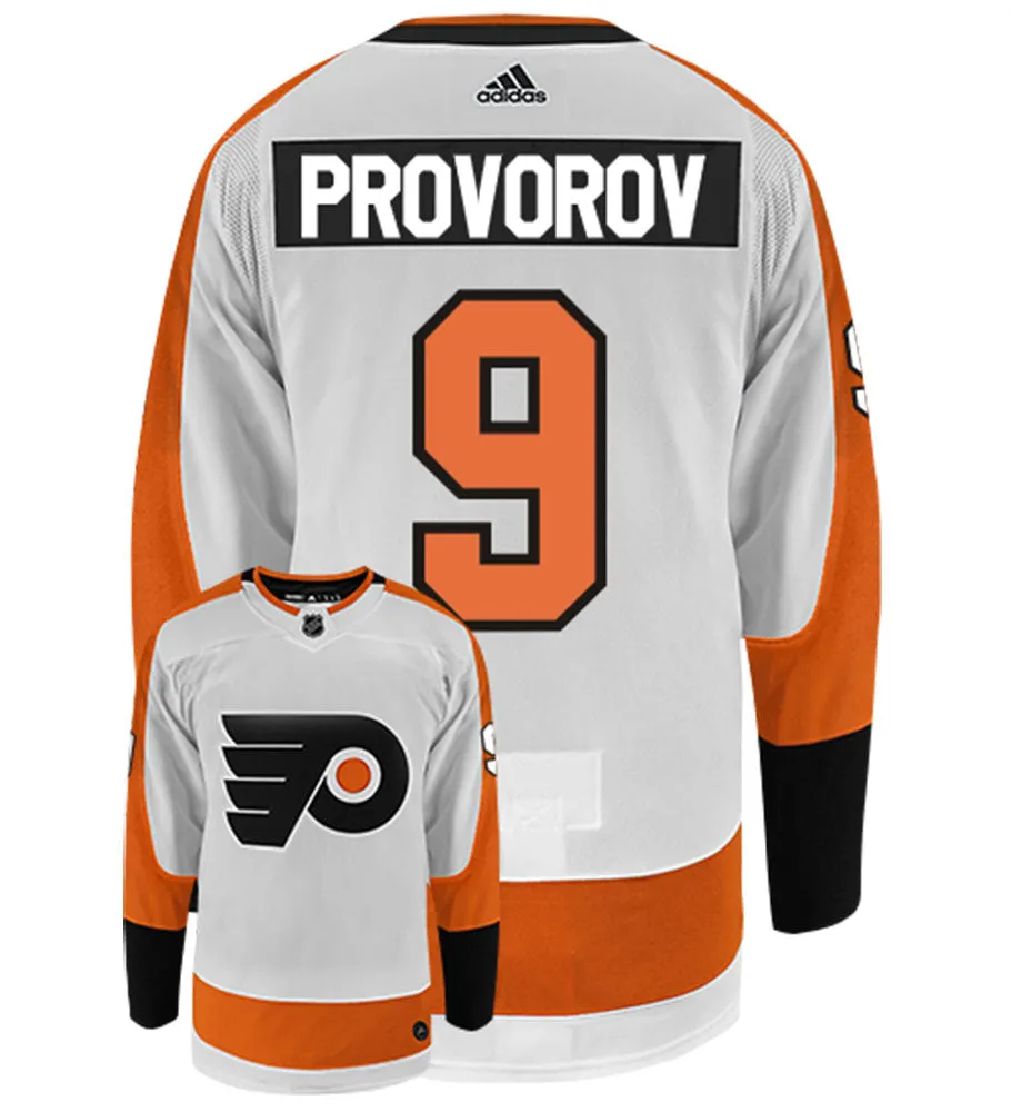 Ivan Provorov Philadelphia Flyers Adidas Authentic Away NHL Hockey Jersey     