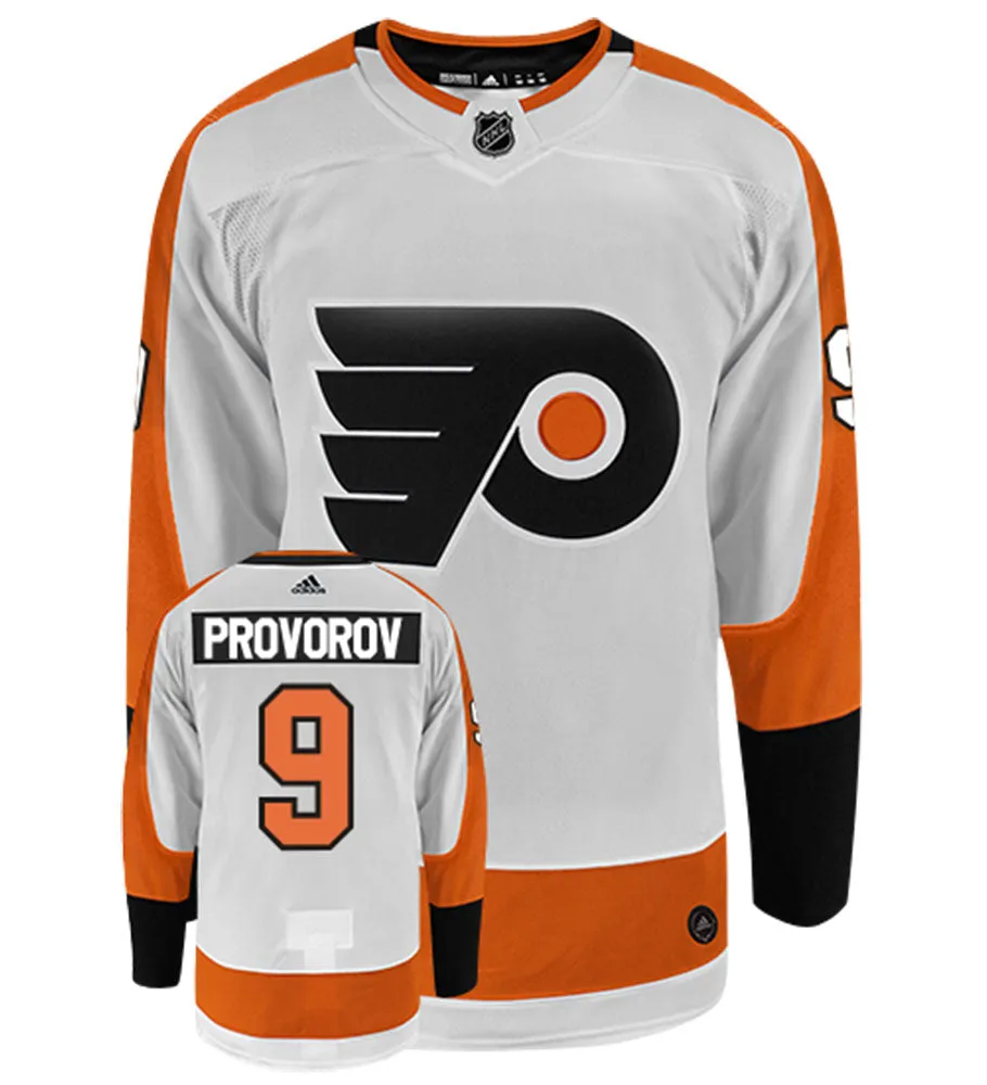 Ivan Provorov Philadelphia Flyers Adidas Authentic Away NHL Hockey Jersey     