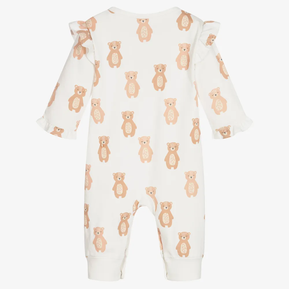 Ivory Pima Cotton Cub Romper