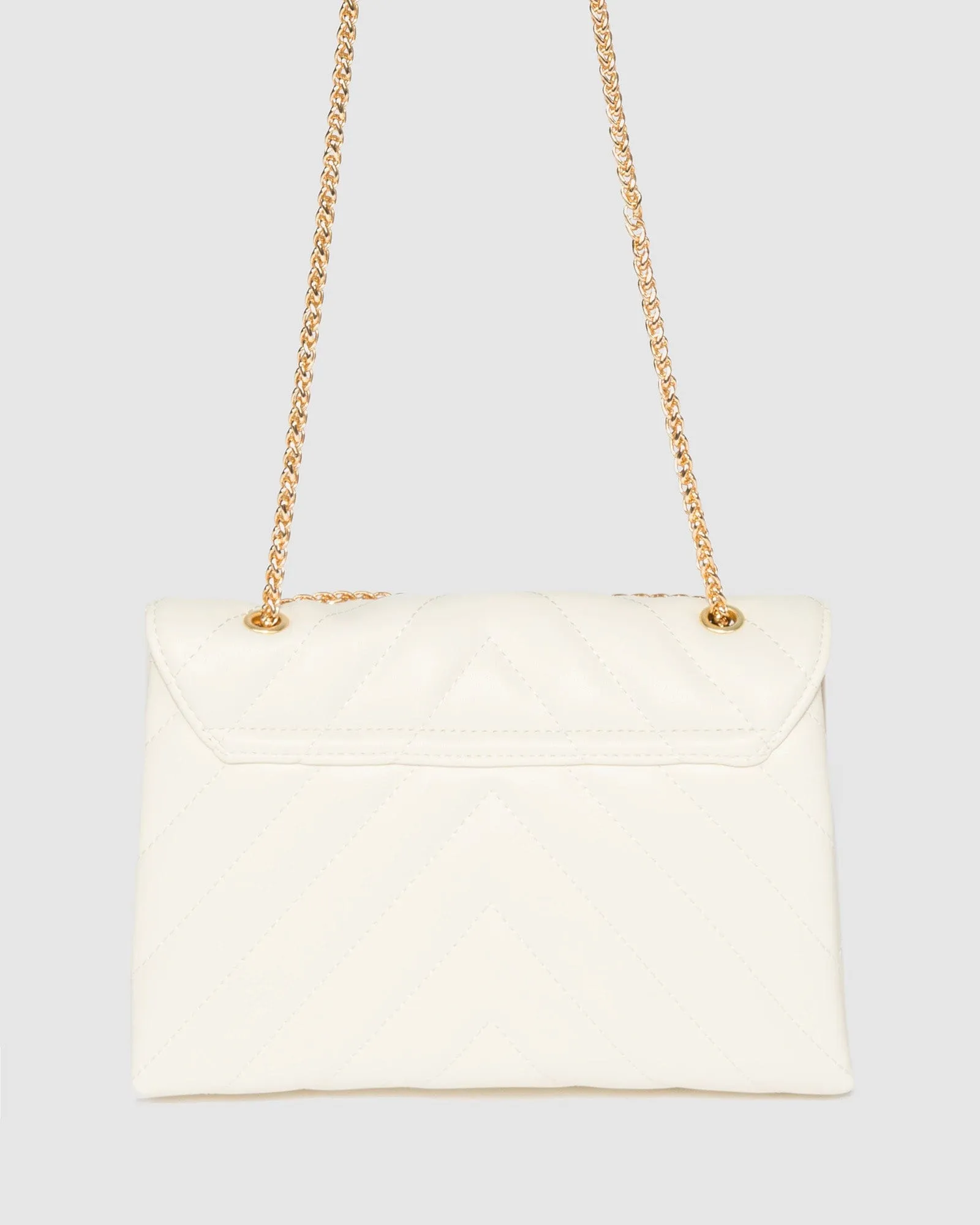Ivory Zion Arrow Crossbody Bag