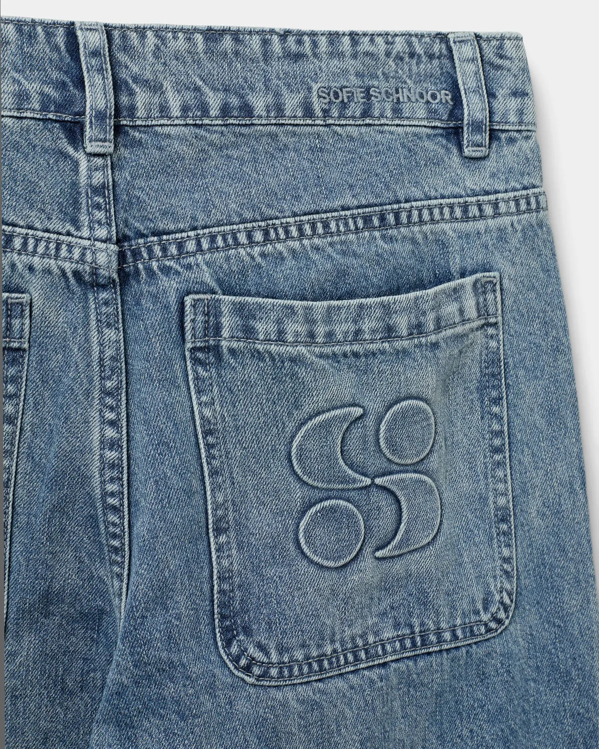 IZASW JEANS - Light denim blue