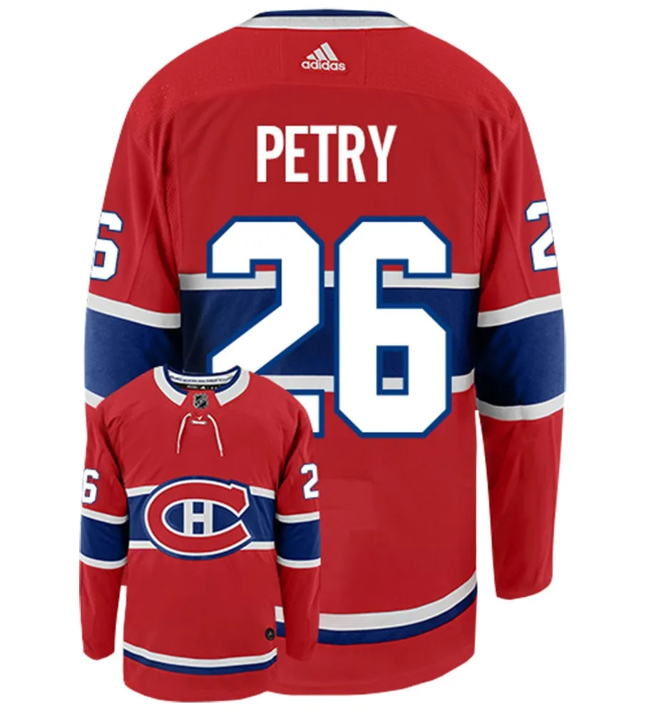 Jeff Petry Montreal Canadiens Adidas Authentic Home NHL Hockey Jersey     