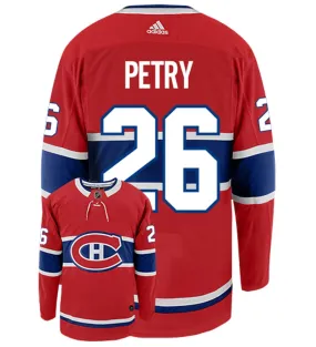 Jeff Petry Montreal Canadiens Adidas Authentic Home NHL Hockey Jersey     