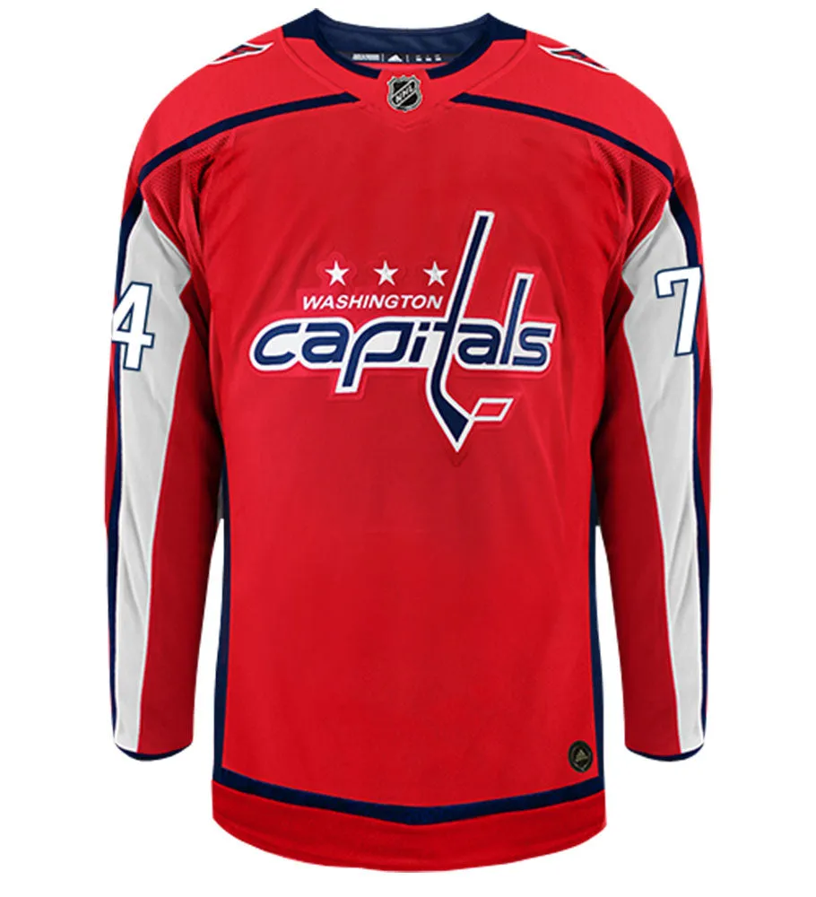 John Carlson Washington Capitals Adidas Authentic Home NHL Hockey Jersey     