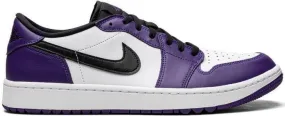 Jordan Air 1 Low Golf Court Purple sneakers