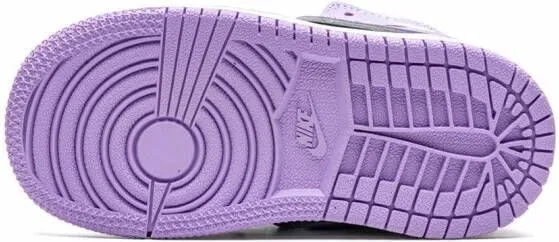 Jordan Kids Jordan 1 mid-top sneakers Purple