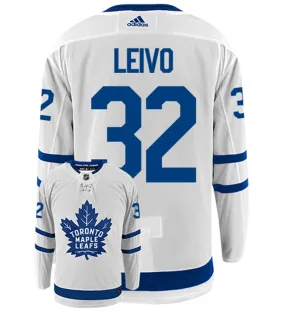 Josh Leivo Toronto Maple Leafs Adidas Authentic Away NHL Hockey Jersey     