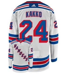 Kaapo Kakko New York Rangers Adidas Authentic Away NHL Hockey Jersey     