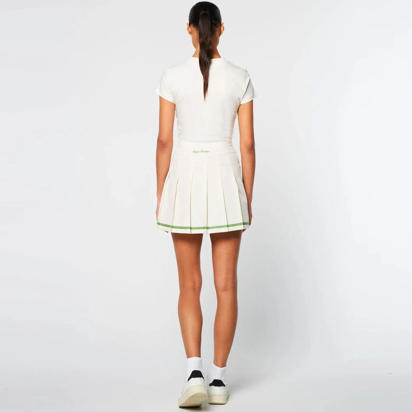 Kalkman SERGIO TACCHINI Retro Tennis Mini-Skirt G