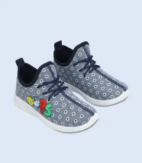 KB0127-BLUE-Boys Casual Sneakers