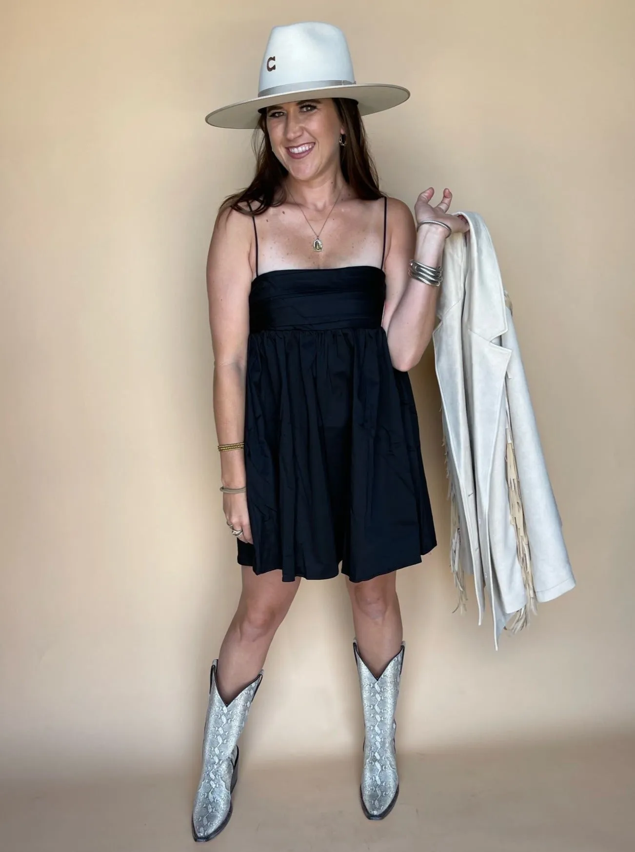 Ken Licorice Dress