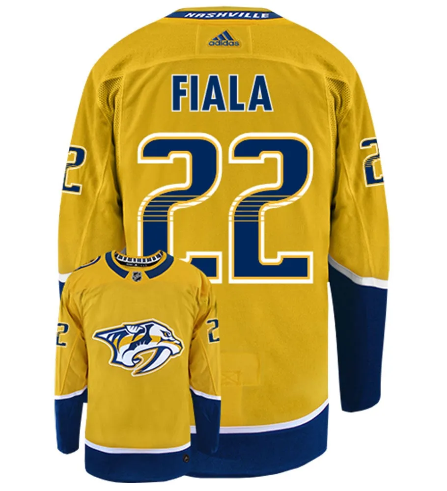 Kevin Fiala Nashville Predators Adidas Authentic Home NHL Hockey Jersey     