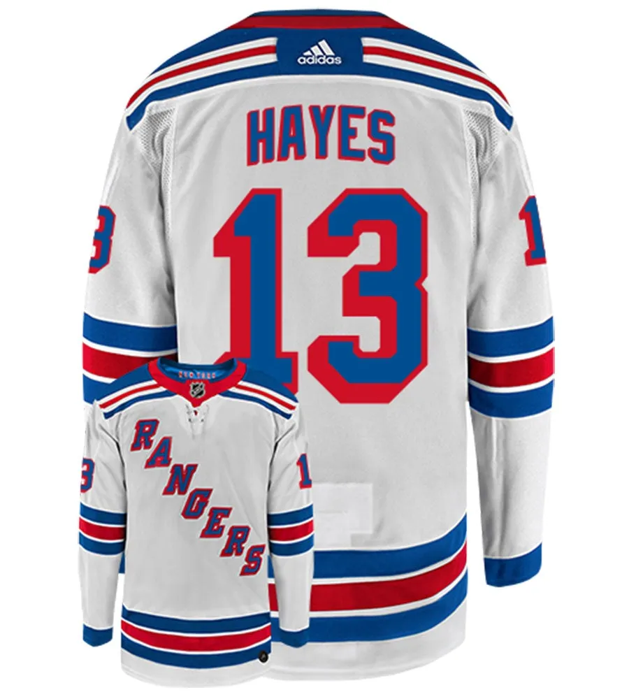 Kevin Hayes New York Rangers Adidas Authentic Away NHL Hockey Jersey     