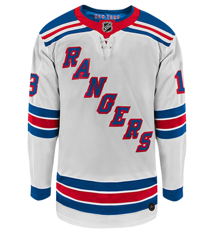 Kevin Hayes New York Rangers Adidas Authentic Away NHL Hockey Jersey     