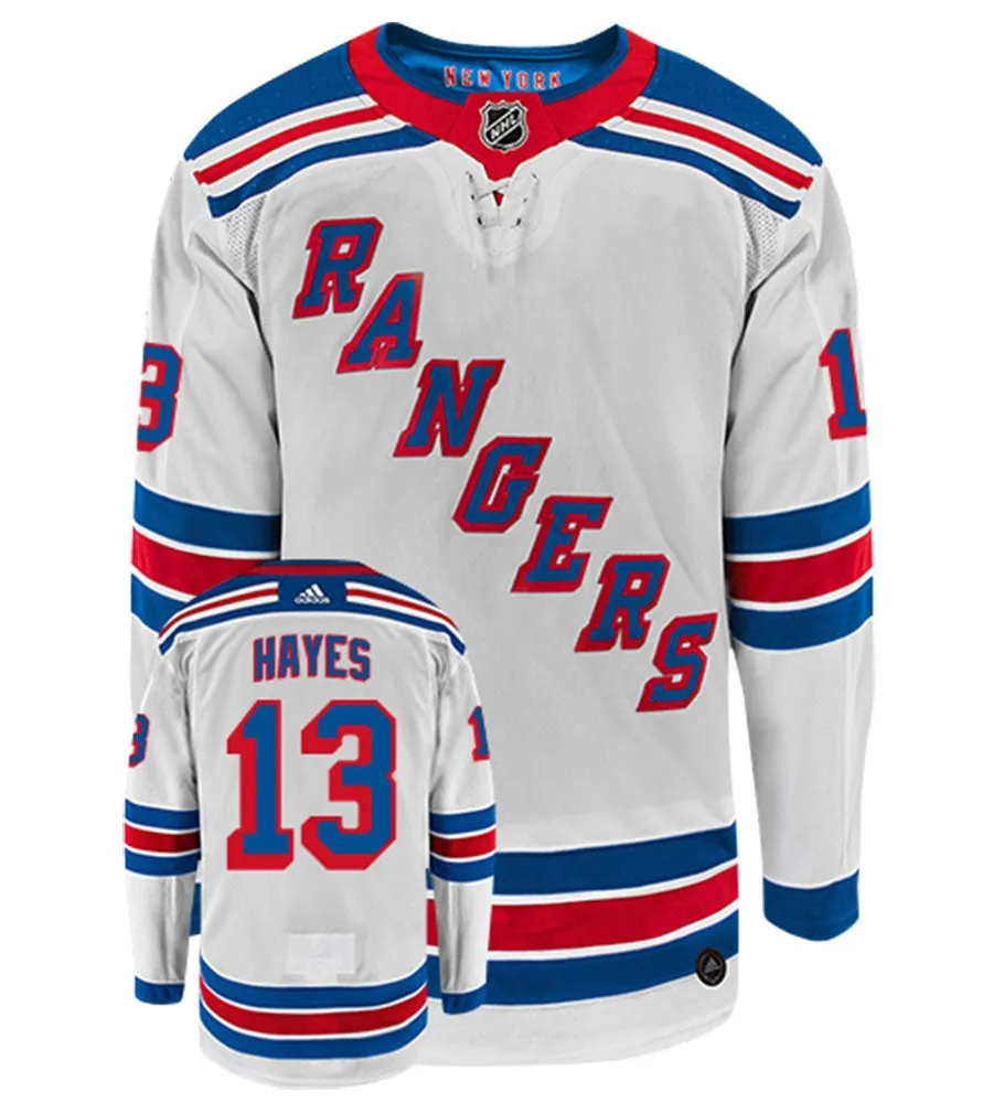 Kevin Hayes New York Rangers Adidas Authentic Away NHL Hockey Jersey     