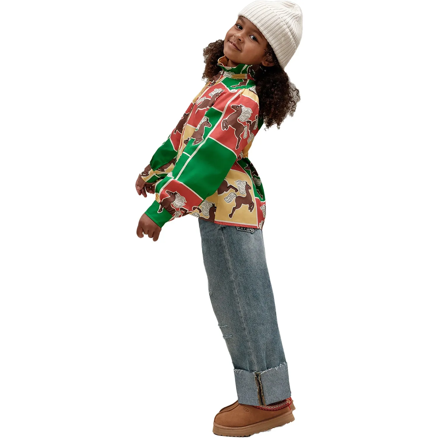 Kids' UGG Taz Chestnut Suede