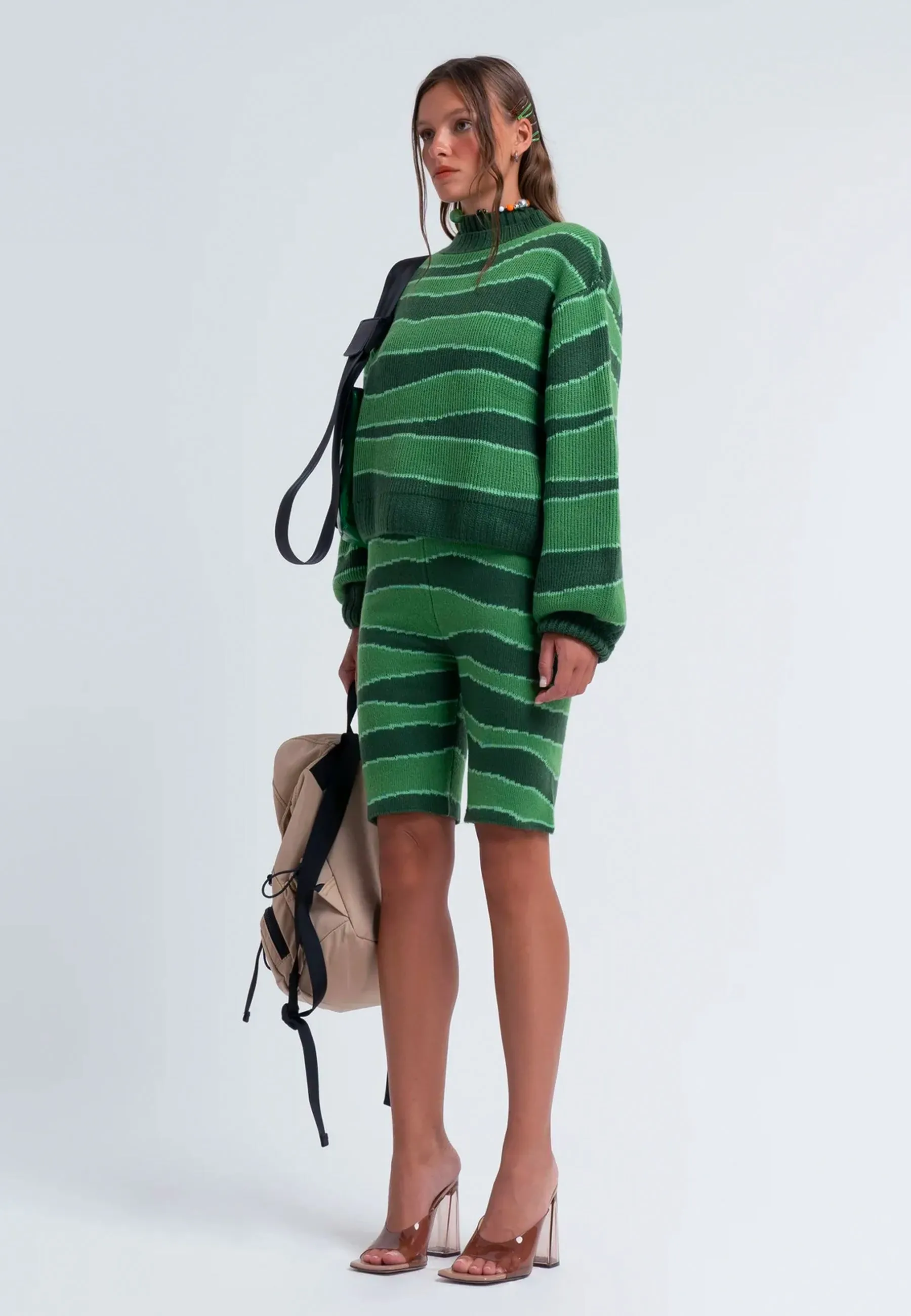 Knitted Pullover - Nori