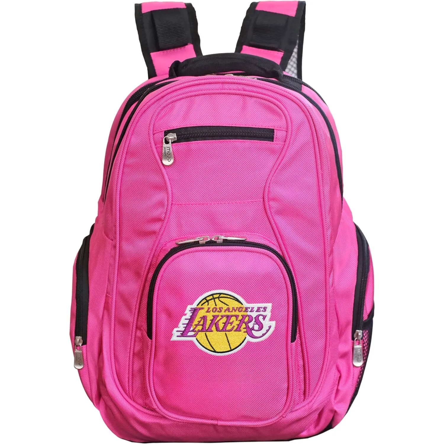 LA Lakers Laptop Backpack Pink