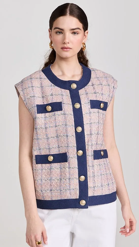 L'AGENCE   Laurel Oversized Vest 