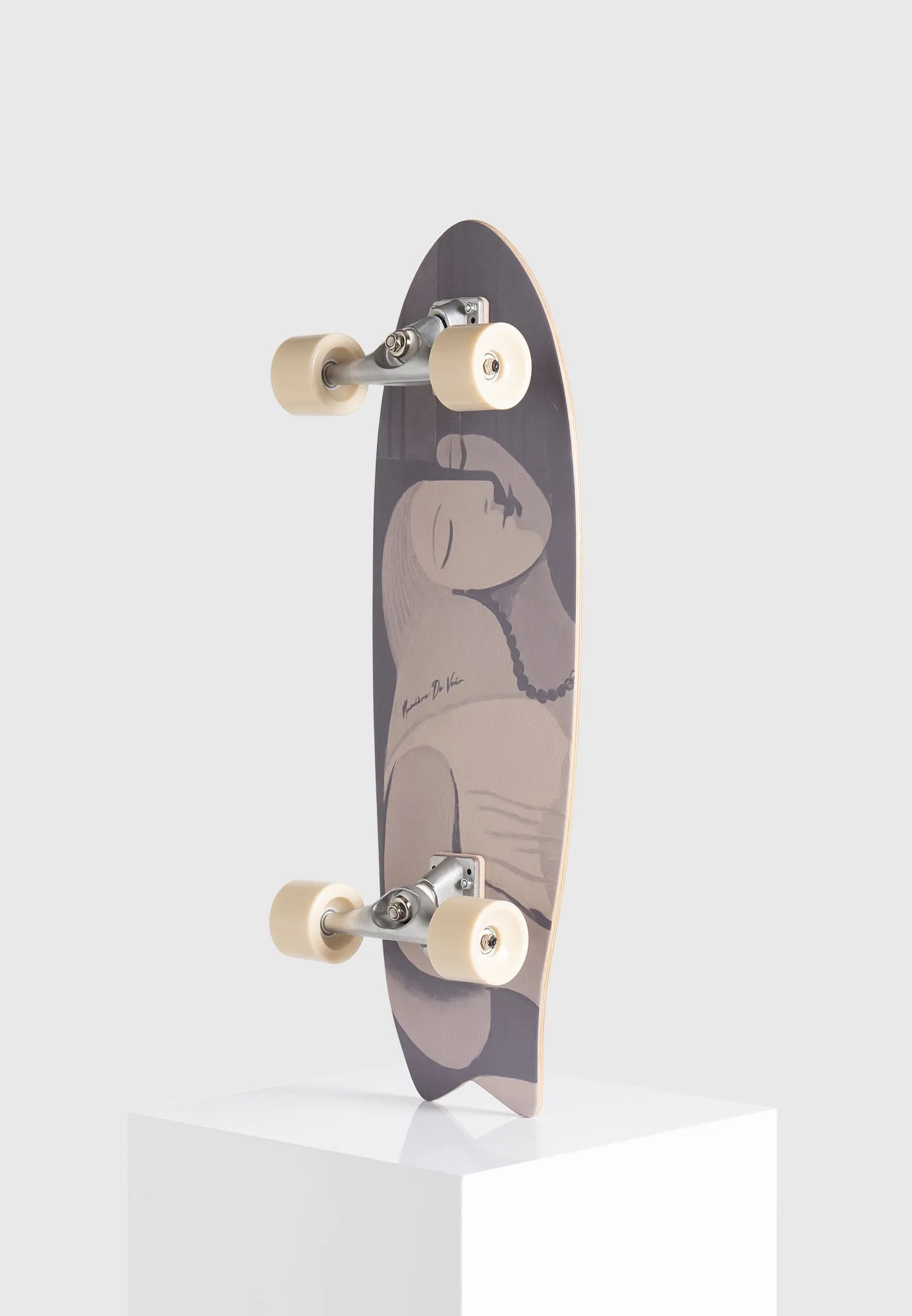 L'Art Skateboard - Taupe