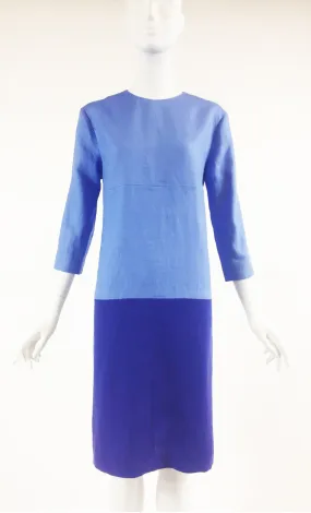 Linen Block Dress