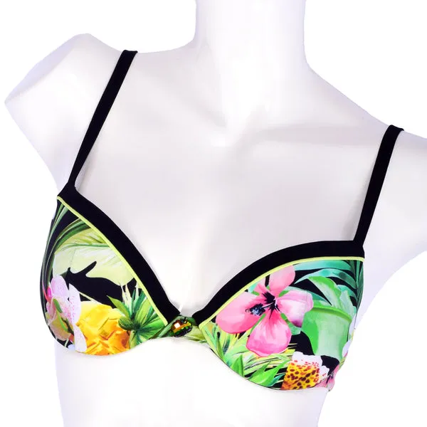 Lise Charmel Bikini Top Floral