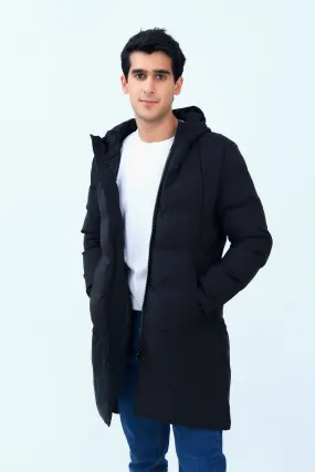 Long Hooded Jacket
