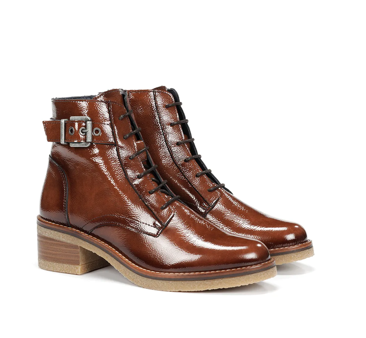 LUCERO D8686 Brown Ankle Boot