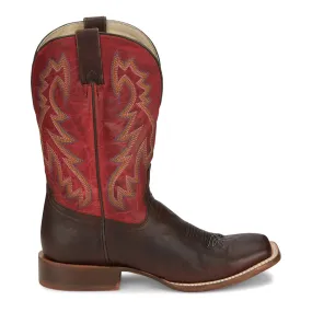 Luciano Wide Square Toe Cowboy Boots