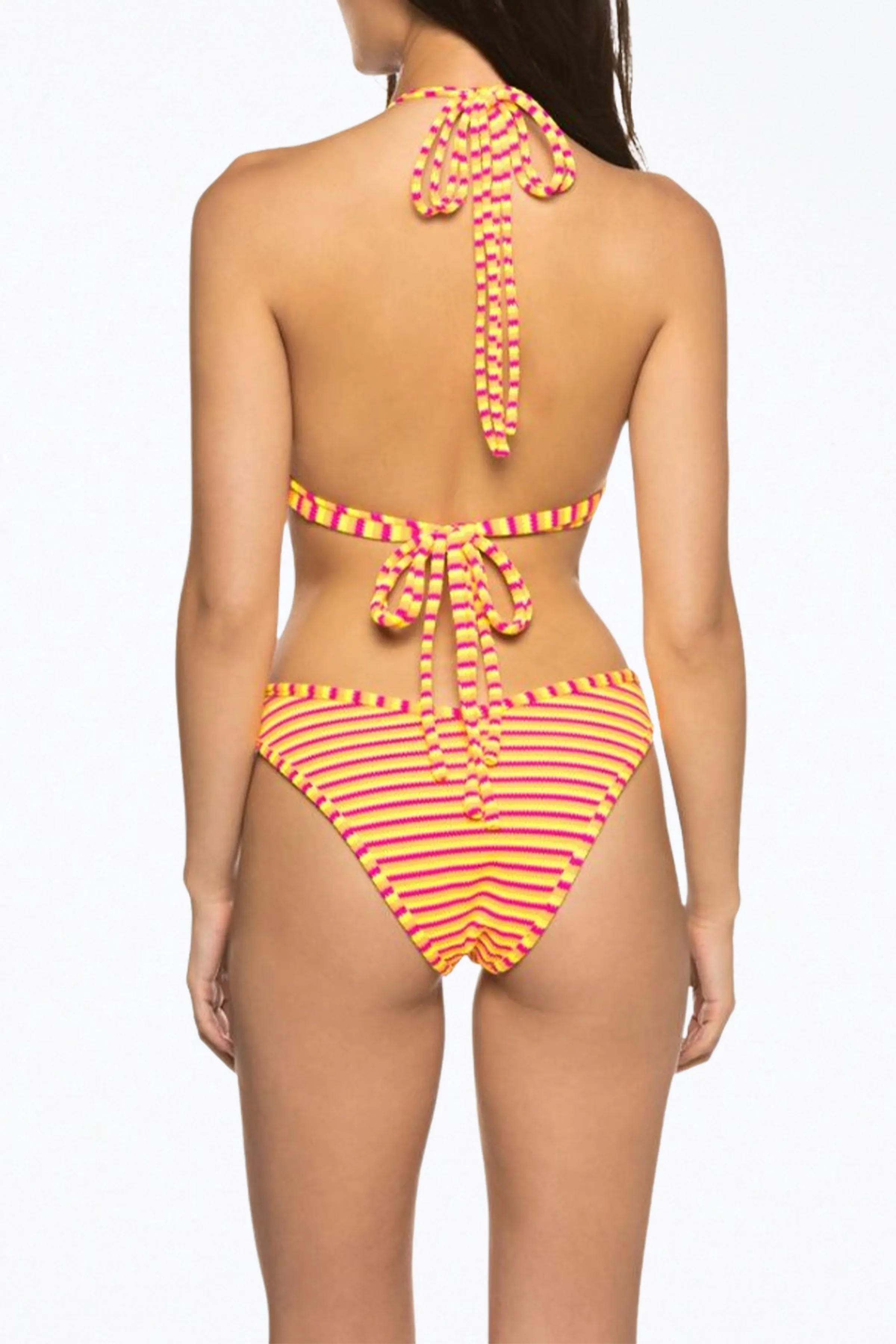 LULU HIGH-LEG BIKINI BOTTOM