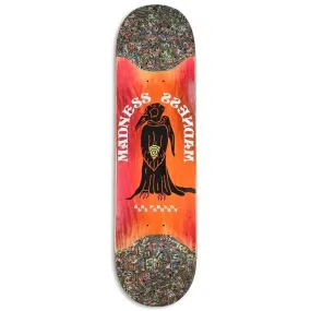 Madness Birdie Slick Skateboard Deck Perelson Orange 8.375